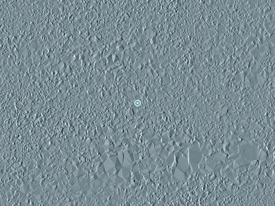LiDAR terrain view around Woodriff Falls in Louisiana