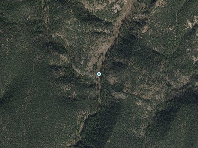 Aerial view around Chitty Falls in Arizona