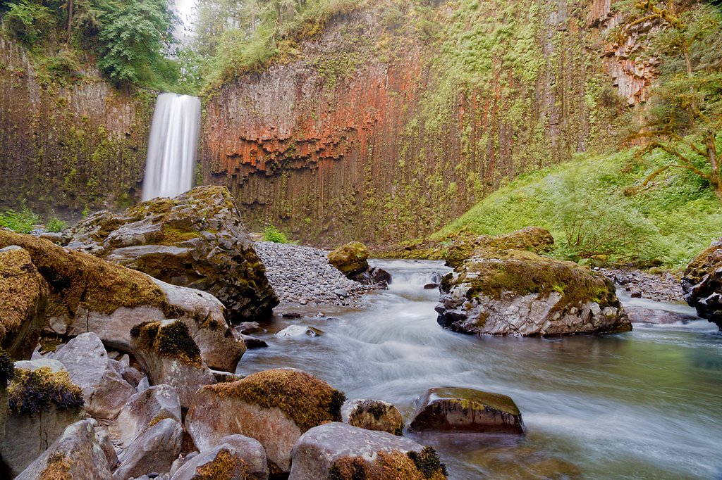 Abiqua Falls waterfall