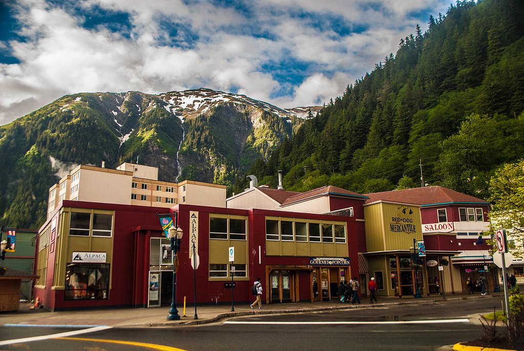 Alaska Chief Falls waterfall