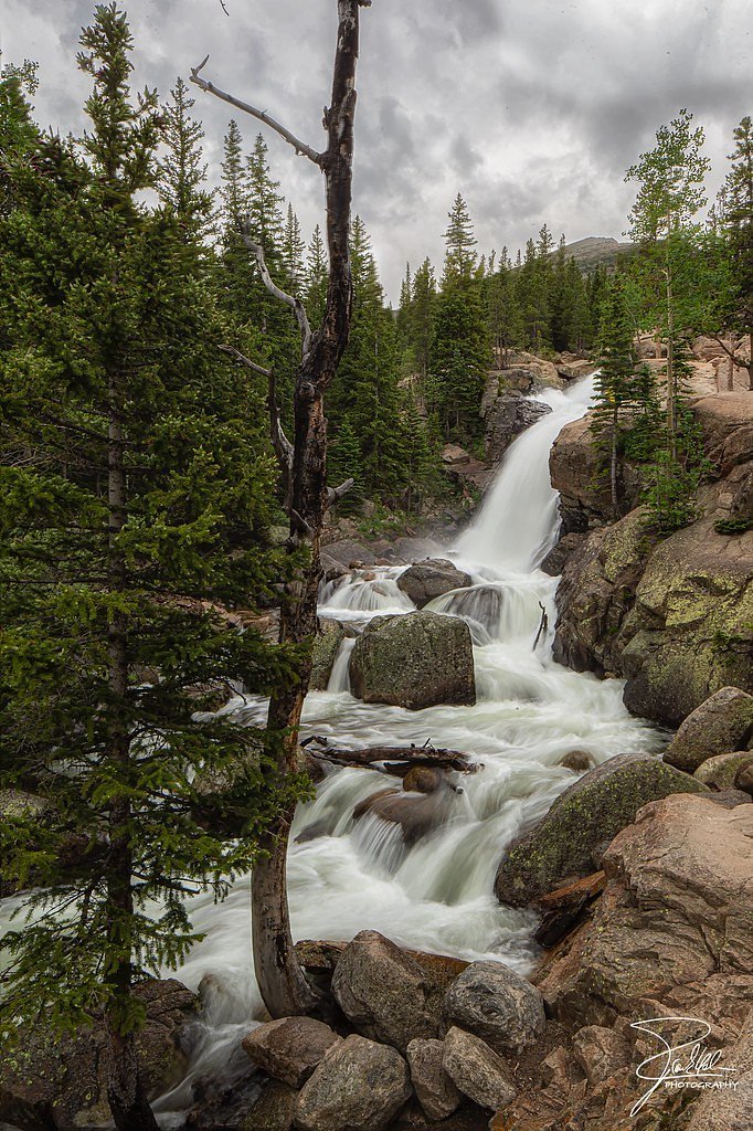 Alberta Falls waterfall