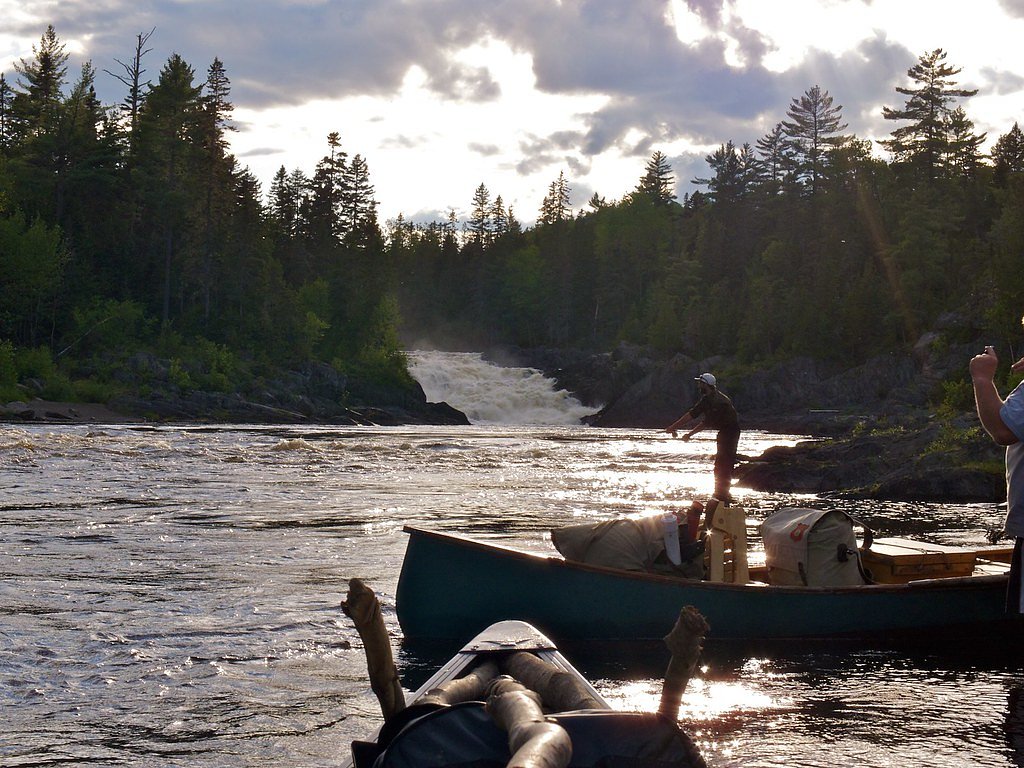 Allagash Falls waterfall