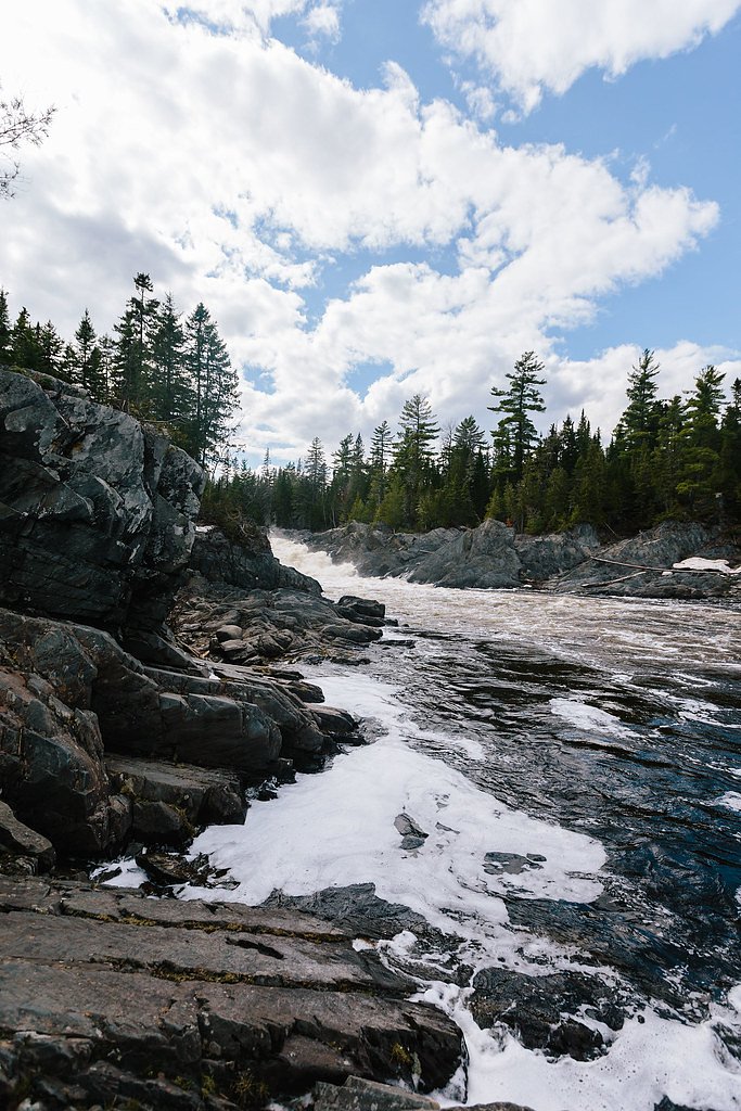 Allagash Falls waterfall