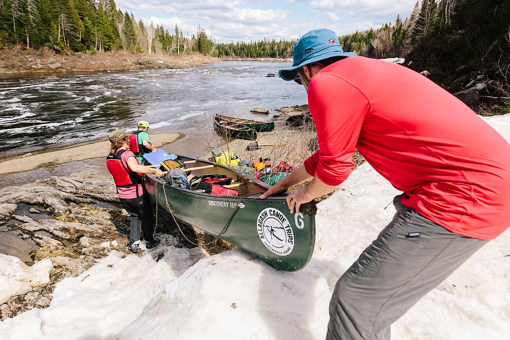 Allagash Falls waterfall