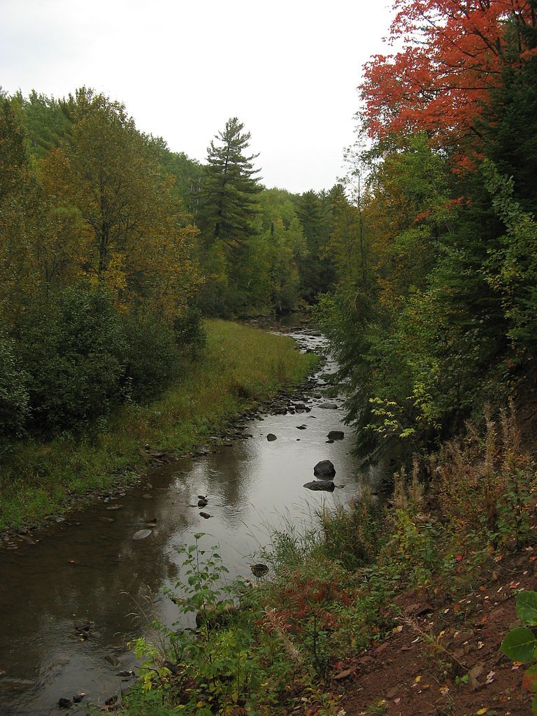 Amnicon Falls waterfall