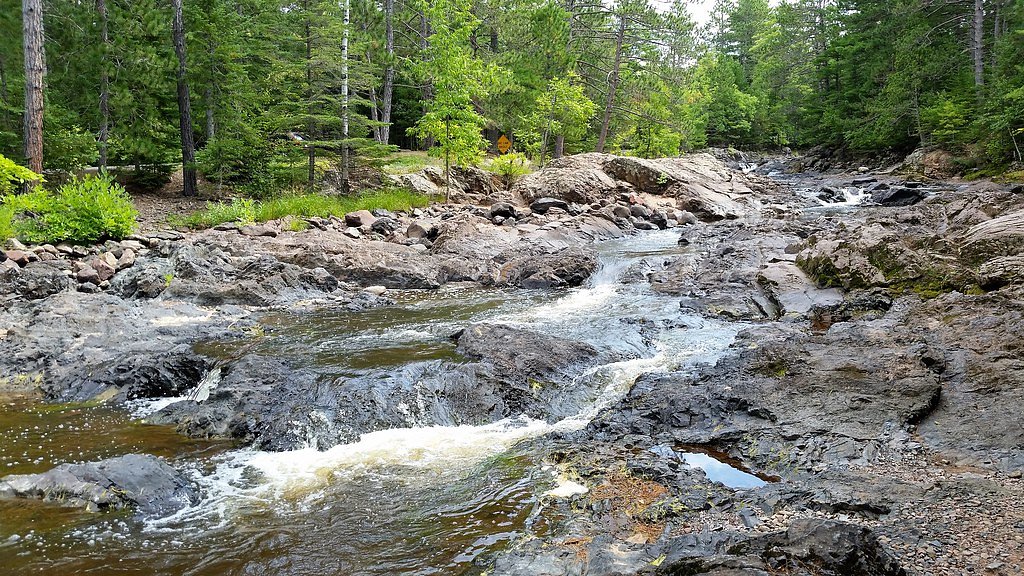 Amnicon Falls waterfall