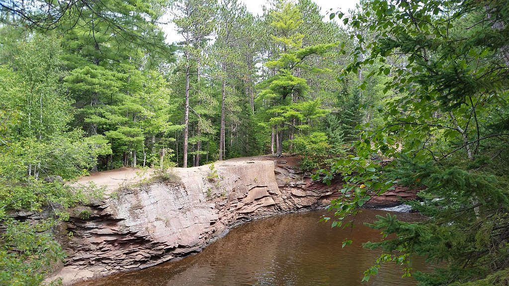 Amnicon Falls waterfall