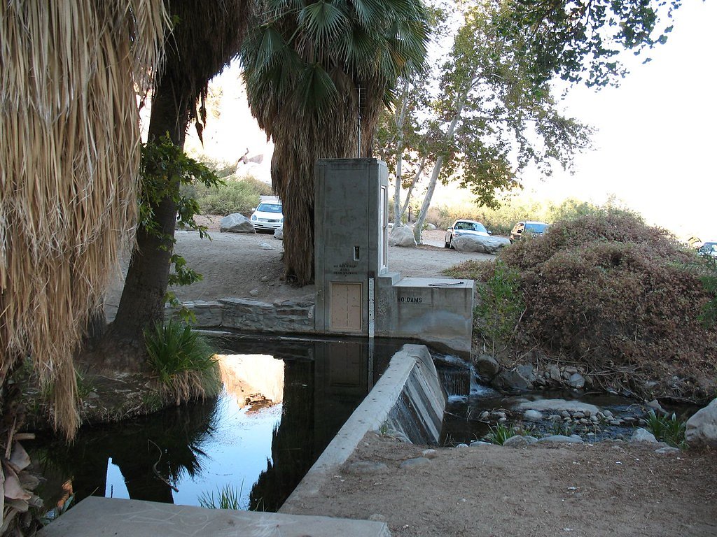 Andreas Falls waterfall