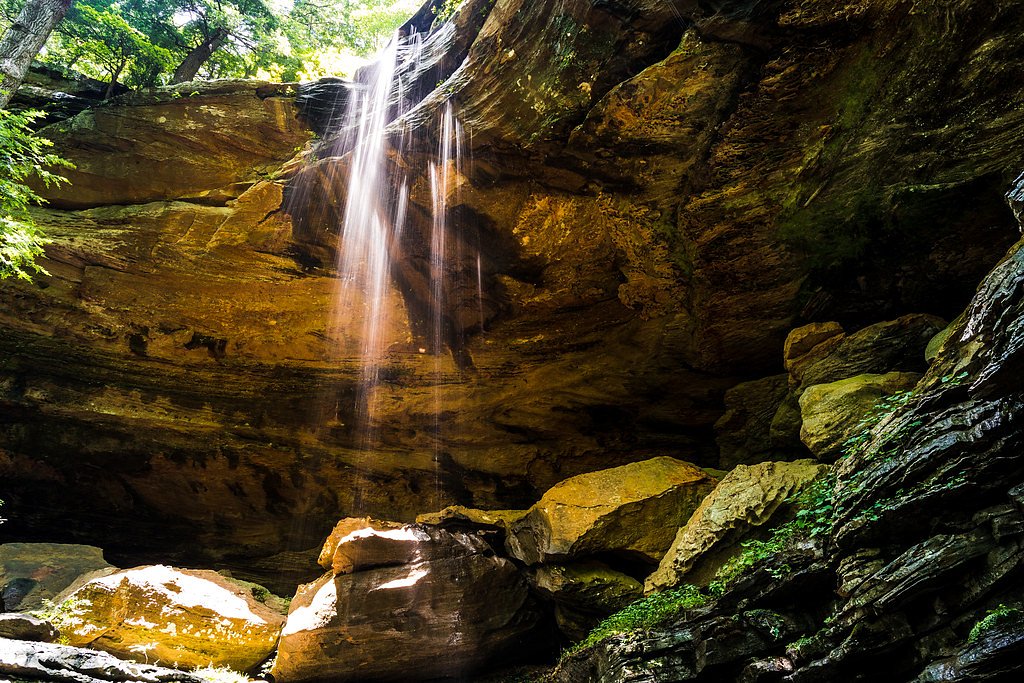 Anglin Falls waterfall