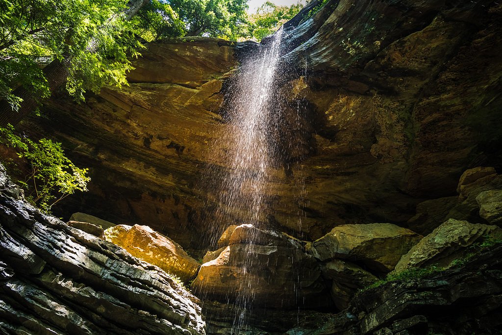 Anglin Falls waterfall
