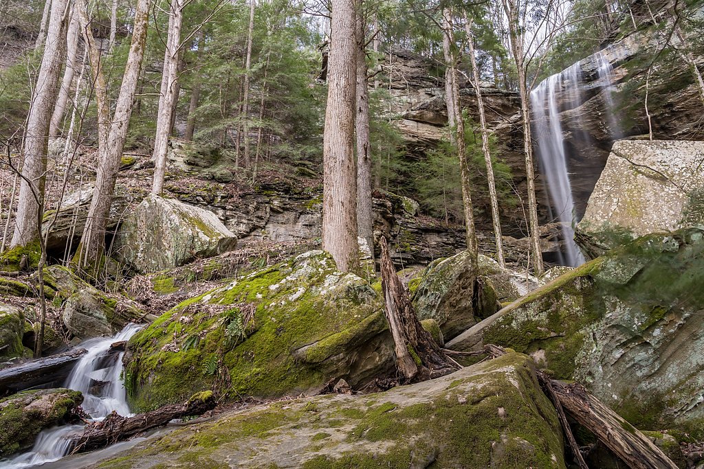 Anglin Falls waterfall