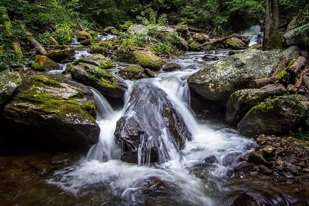 Anna Ruby Falls waterfall