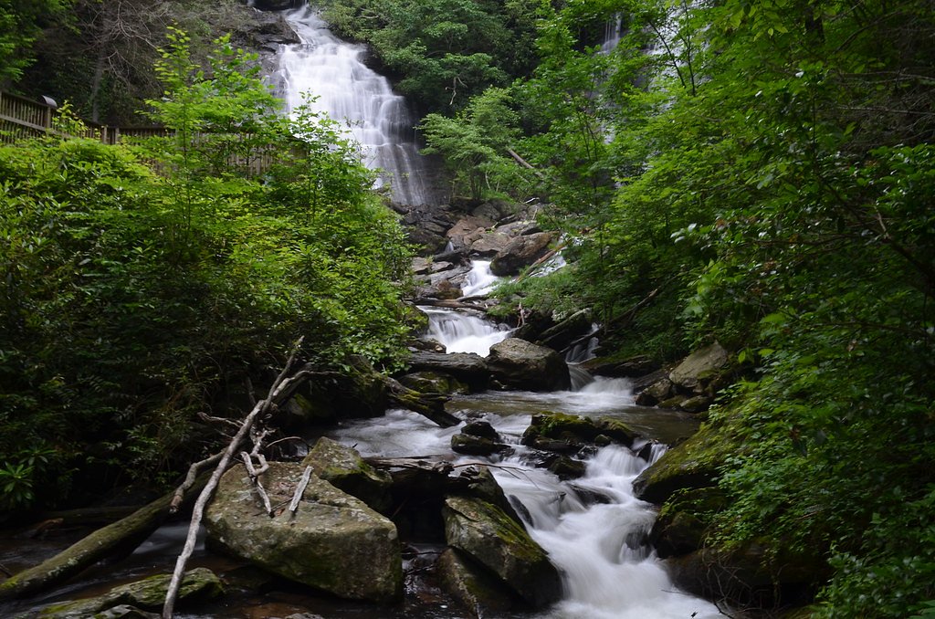 Anna Ruby Falls waterfall