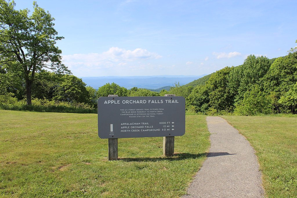 Apple Orchard Falls waterfall