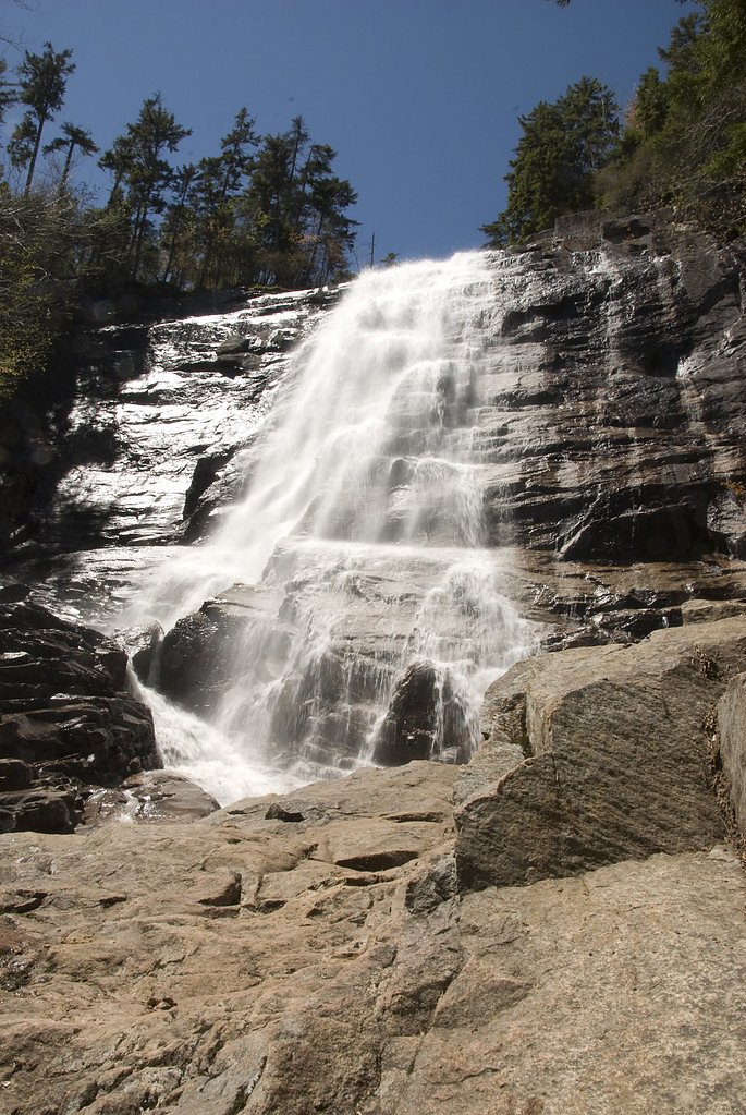 Arethusa Falls waterfall