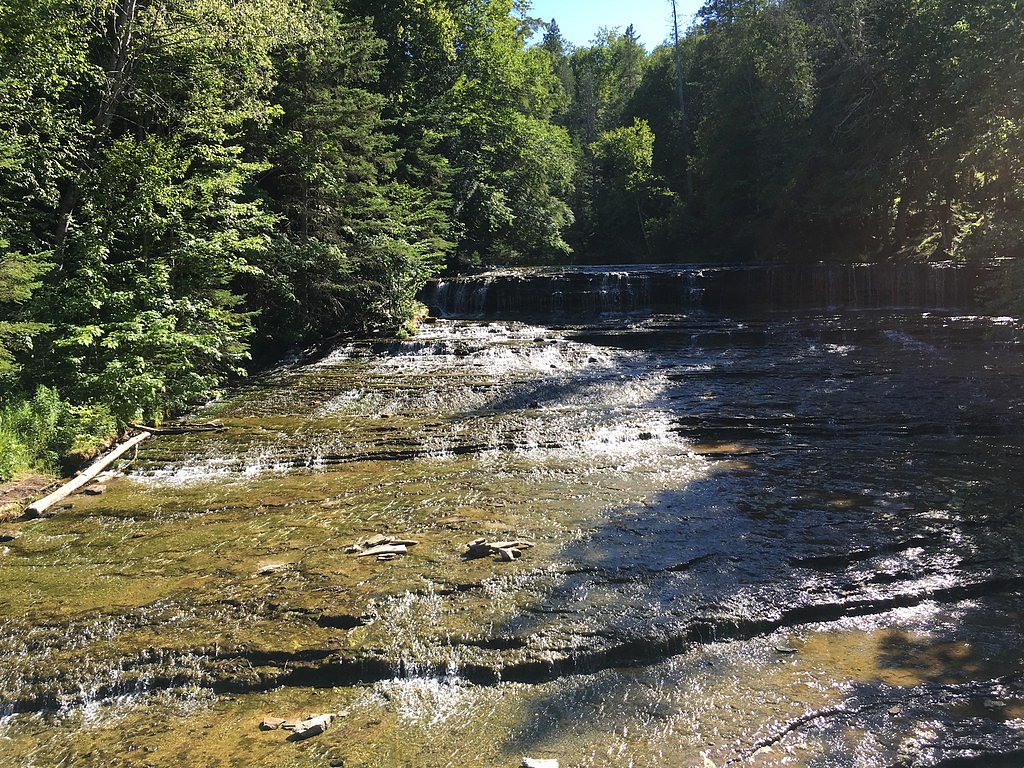 Au Train Falls waterfall