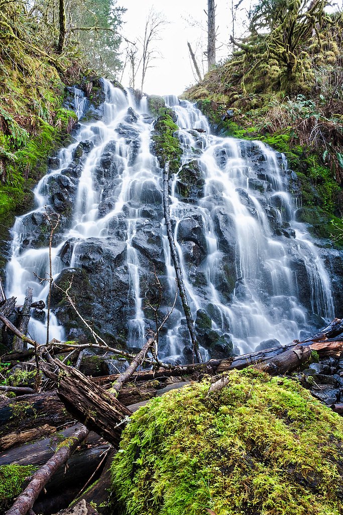 Baker Creek Falls waterfall
