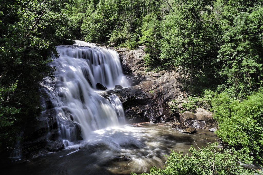 Bald River Falls waterfall