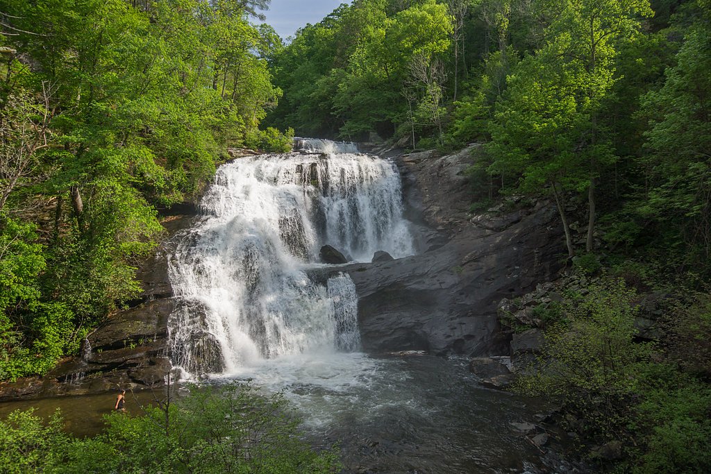 Bald River Falls waterfall