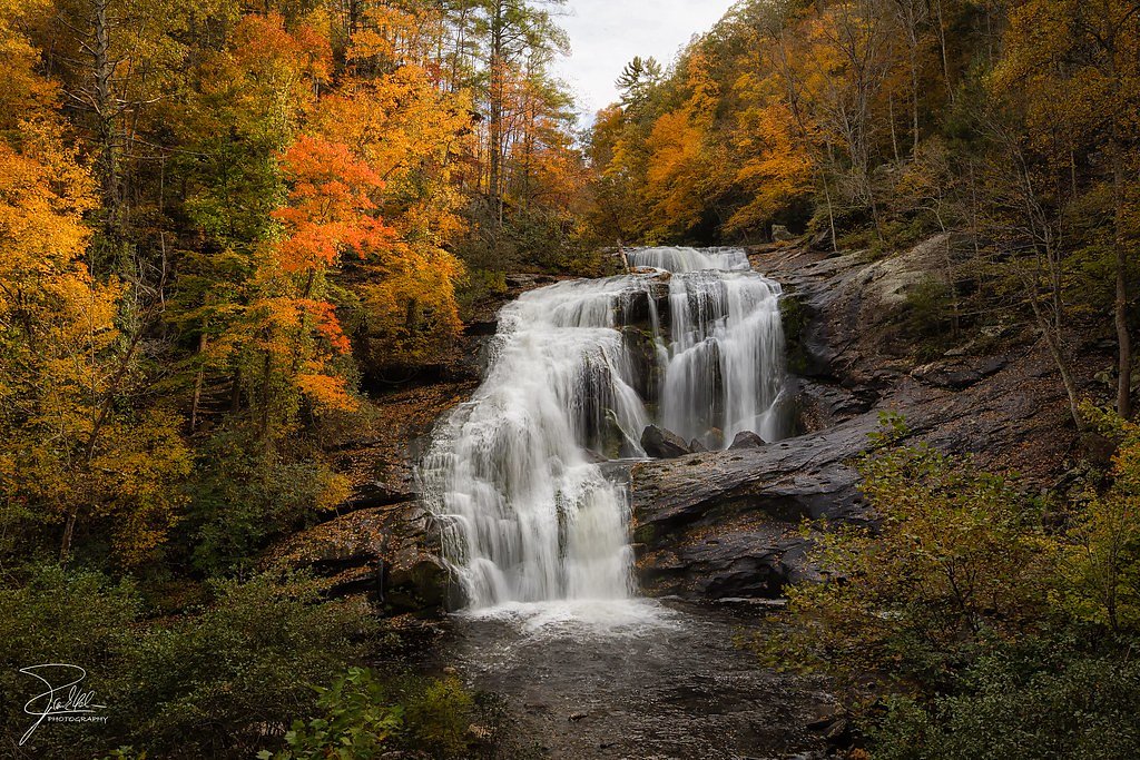 Bald River Falls waterfall