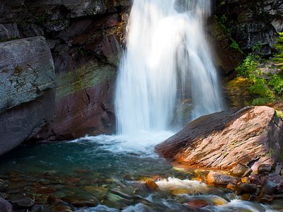 Baring Falls, MT