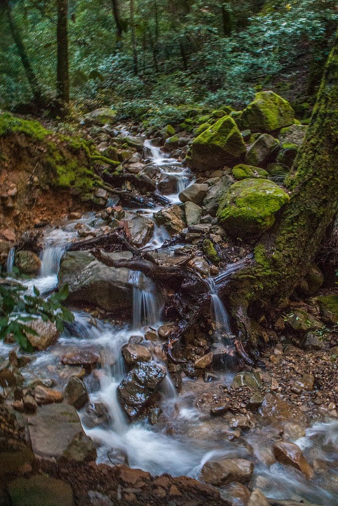 Basin Falls waterfall