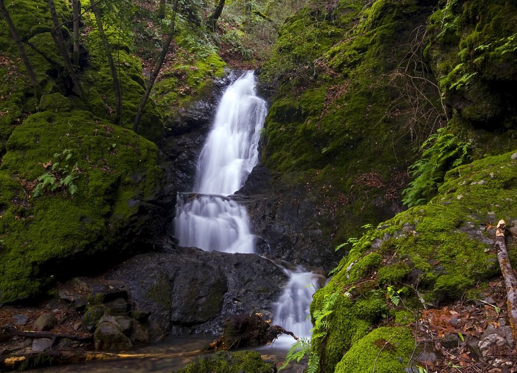 Basin Falls waterfall