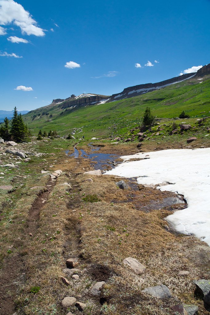 Beartooth Falls waterfall