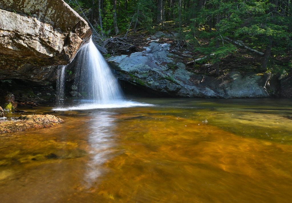 Beede Falls waterfall