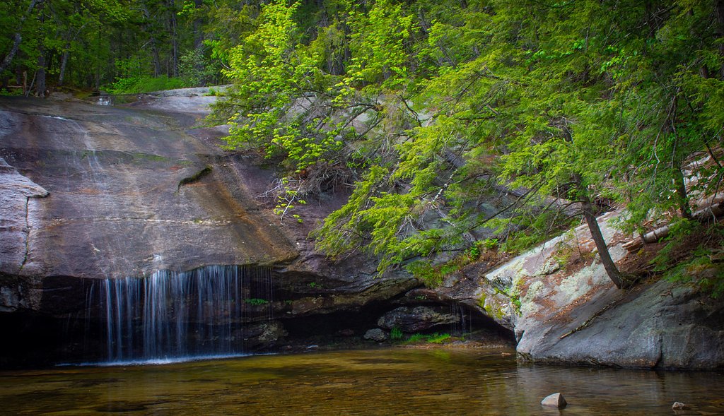 Beede Falls waterfall