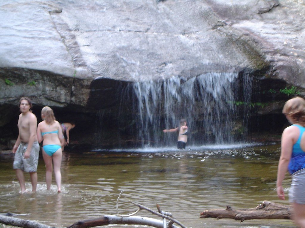 Beede Falls waterfall