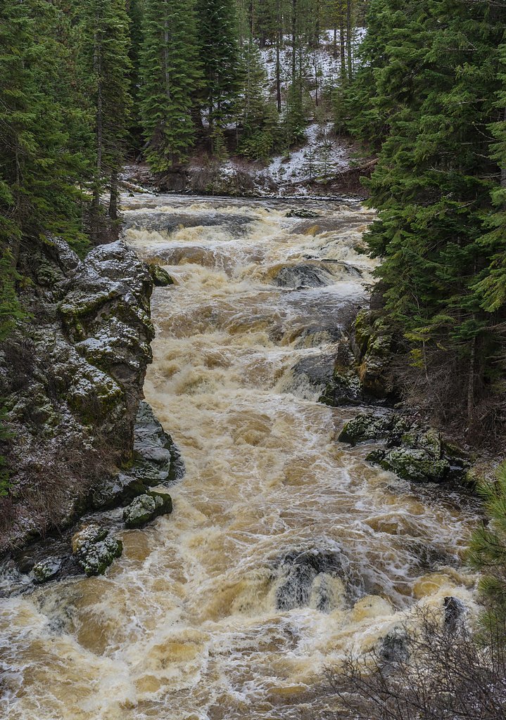 Benham Falls waterfall