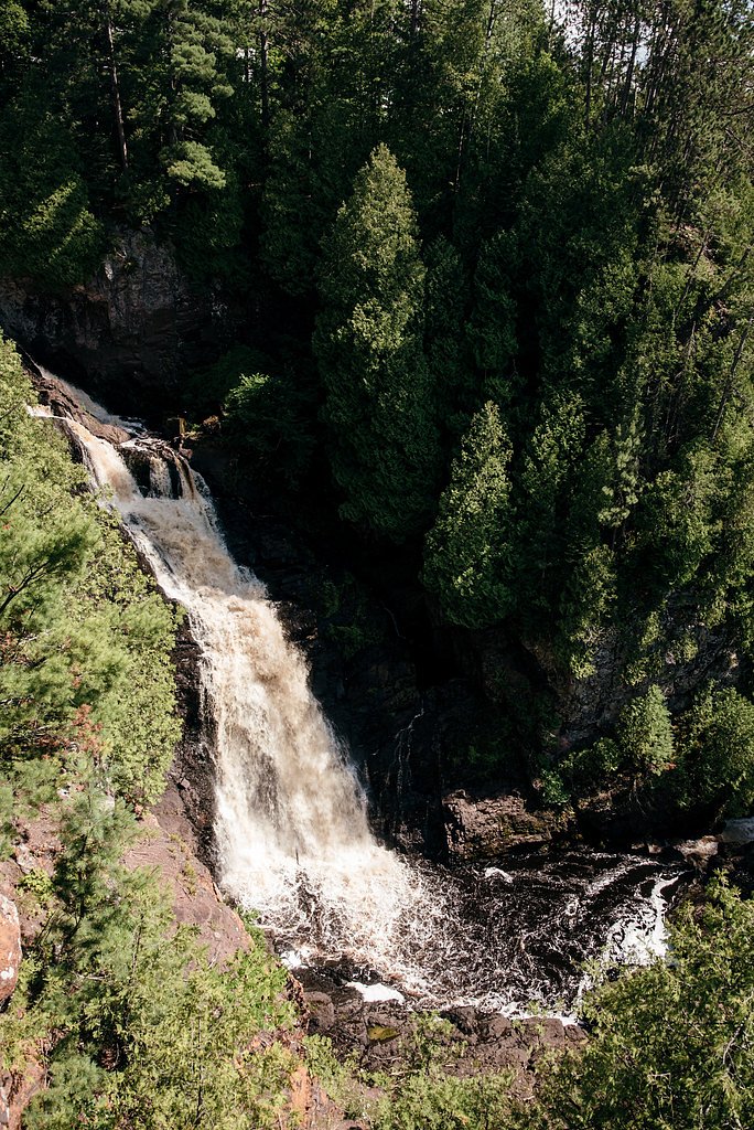 Big Manitou Falls waterfall