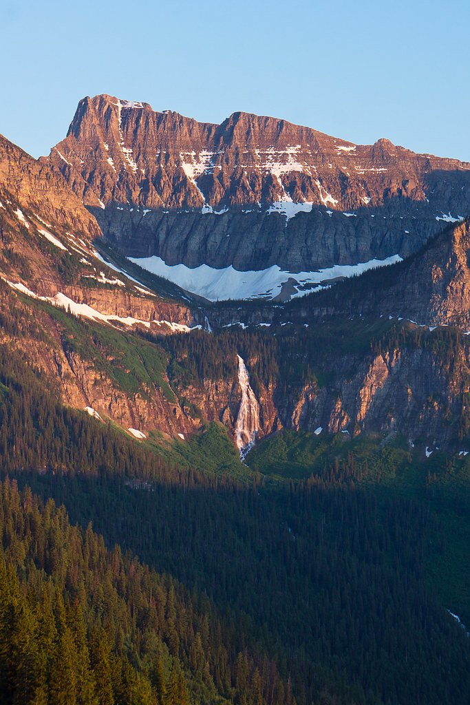 Bird Woman Falls waterfall