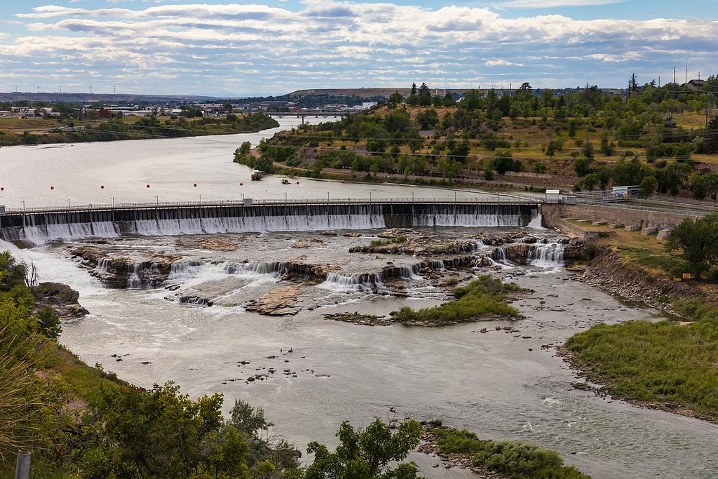 Black Eagle Falls waterfall