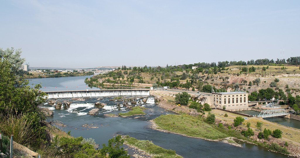 Black Eagle Falls waterfall