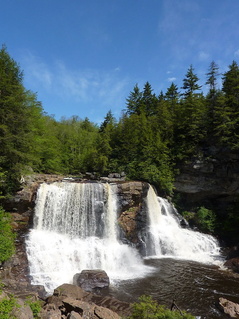 Blackwater Falls waterfall