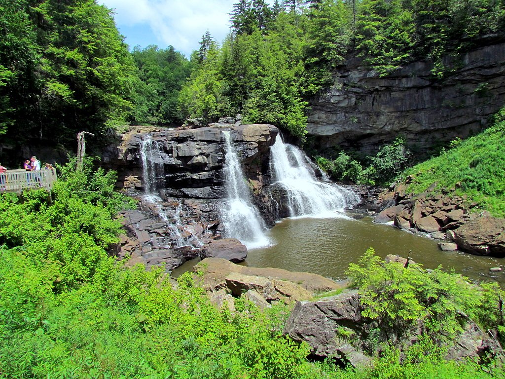 Blackwater Falls waterfall