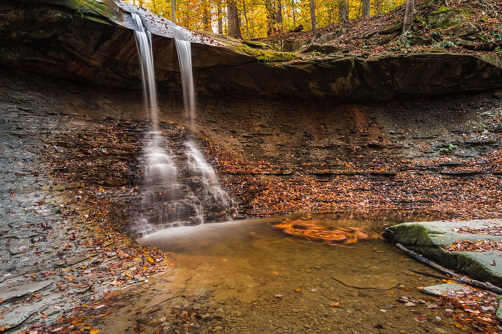 Blue Hen Falls waterfall