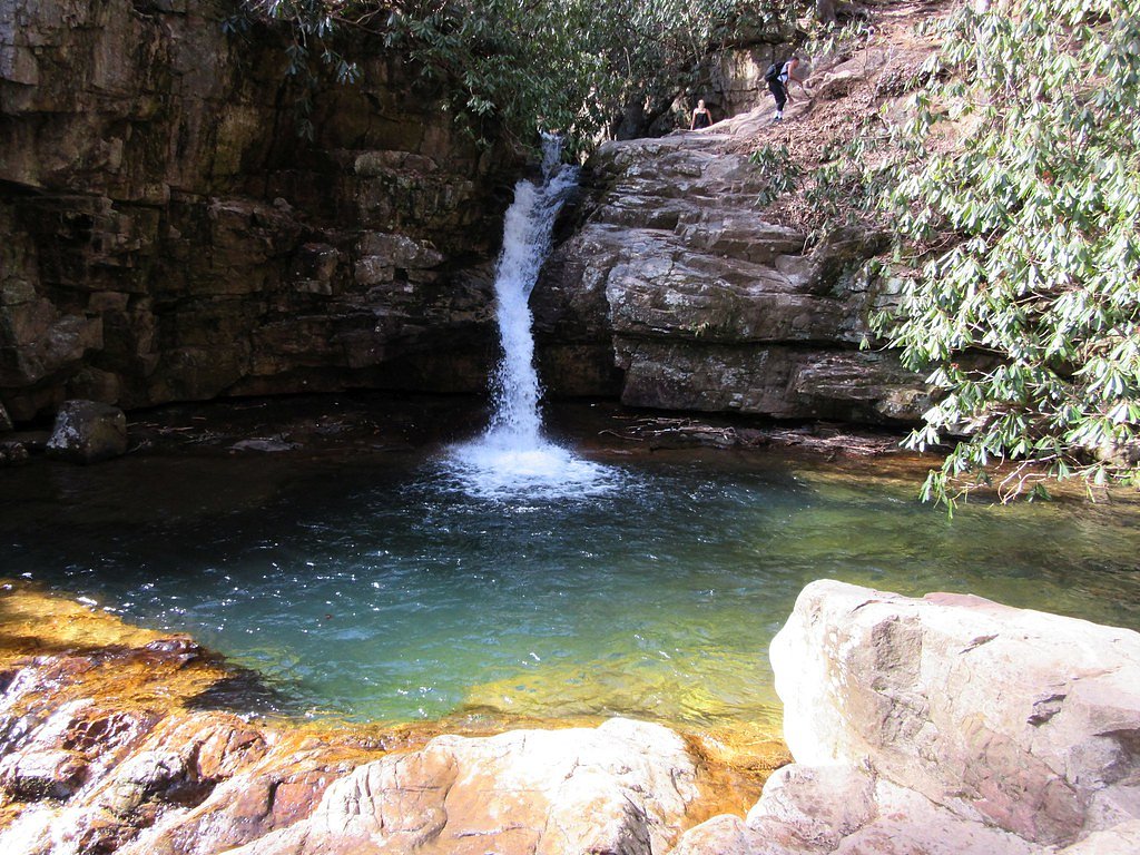 Bluehole Falls waterfall