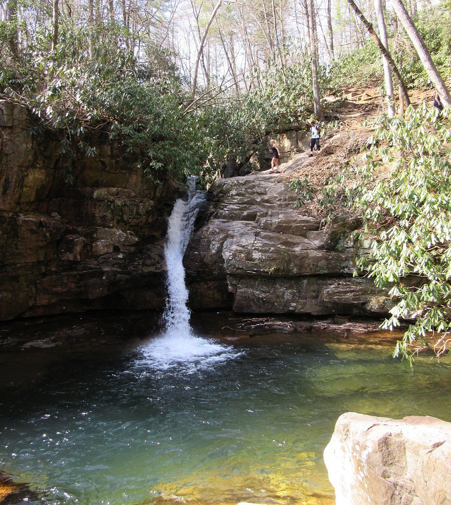 Bluehole Falls waterfall
