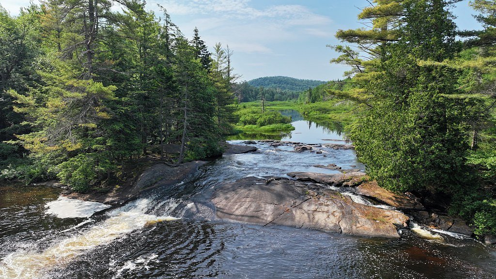 Bog River Falls waterfall