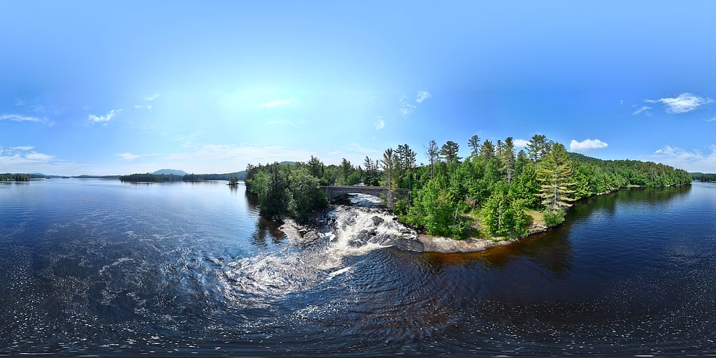 Bog River Falls waterfall