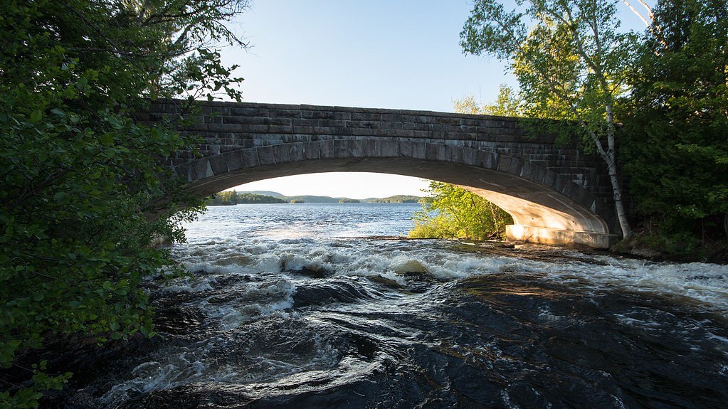 Bog River Falls waterfall