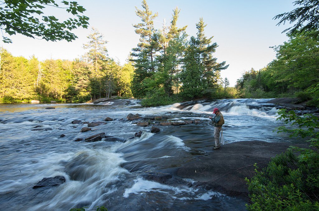 Bog River Falls waterfall