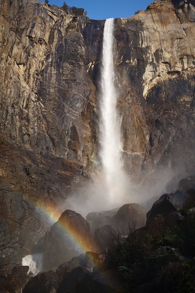 Bridalveil Fall waterfall