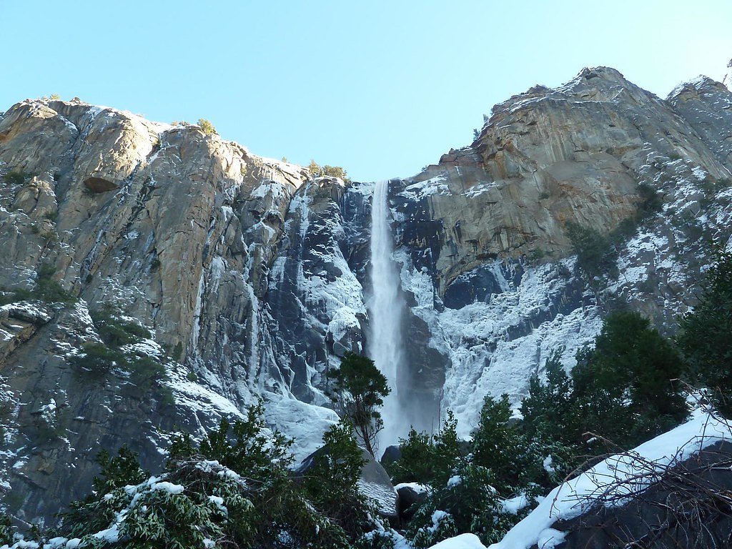 Bridalveil Fall waterfall