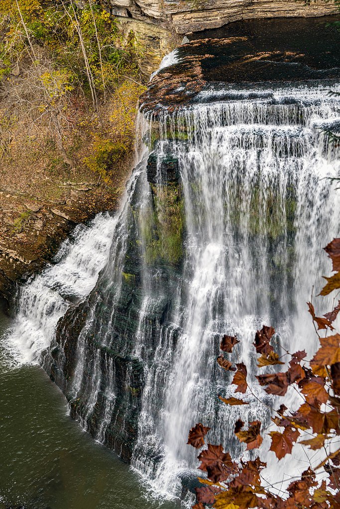 Burgess Falls waterfall