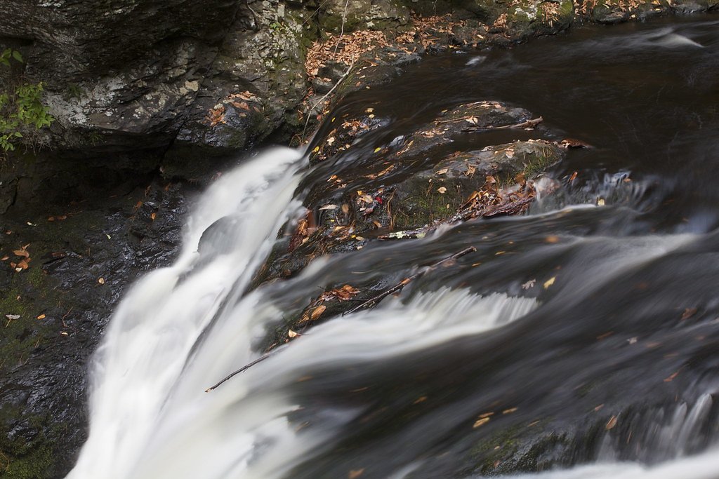 Bushkill Falls waterfall