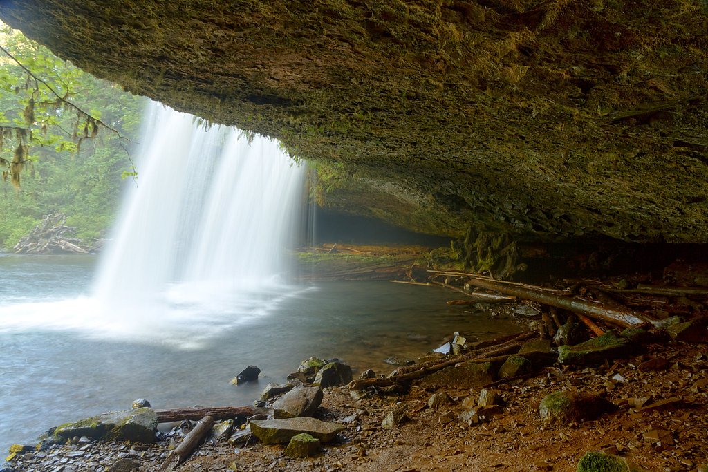 Butte Creek Falls waterfall